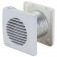 Exaustor para banheiro di�metro de 100 mm com grade e duto KEXB-03  110V/220V