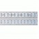 Escala m�trica em alum�nio retificada 1000 mm - AMSE-1000 
