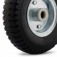 Roda completa com pneu maci�o 9