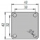Rod�zio girat�rio 2 x 3/4