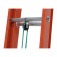 Escada de fibra de vidro extens�vel 3 x 4,80 m 16 degraus - ESC30480
