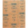 Folha de lixa para massa 225 x 275 mm - A257
