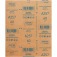 Folha de lixa para massa 225 x 275 mm - A257