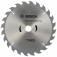 Disco de serra circular 184 mm x 20 mm com 24 dentes