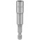 Soquete magn�tico sextavado 5/16'' x 65 mm encaixe 1/4