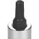 Soquete com ponta hexalobular T30 encaixe 1/2