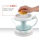 Kit Espremedor de frutas Power Turbo Citrus E-01 + Mixer el�trico M-15-W  110V