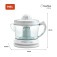 Kit Espremedor de frutas Power Turbo Citrus E-01 + Mixer el�trico M-15-W  110V