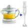 Kit Espremedor de frutas Power Turbo Citrus E-01 + Mixer el�trico M-15-W  110V