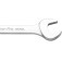 Chave fixa 24 x 26 mm a�o cromo van�dio com cartela