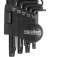 Jogo de chave hexalobular t-10 a t-50 a�o cromo van�dio com 9 pe�as