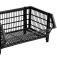 Cesto expositor pl�stico empilh�vel 41 x 27 x 57 cm COMPT�2 pe�as