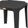 Mesa pl�stica quadrada 70 x 70 cm - Coruripe