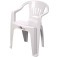 Kit 4 cadeiras pl�sticas com bra�os - Tabuba