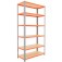 Estante desmont�vel 1000 x 300 x 1950 mm com 6 prateleiras - 40300