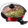 Panela el�trica redonda 1250 watts Rouge - PAN610  220V