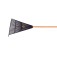 Vassoura pl�stica 18 dentes com cabo de 120 cm - 77850784