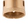 Serra copo diamantada 64 mm para esmerilhadeira rosca M14