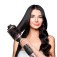 Escova secadora 1200W 3 em 1 Black Rose  - ES-14-BI  110V/220V