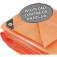 Lona refor�ada de polietileno laranja 12 m x 8 m
