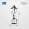 Passadeira a vapor 1.800 watts Vip Care - VP-07  220V