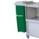 Carro funcional extra 1 bolsa com porta - CA01VD