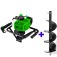 Perfurador de solo a gasolina 52 cc com broca 150 x 800 mm - MPS-52 V3