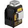 N�vel a laser verde 3 linhas 30 m a bateria 18V Sem Bateria - INLV1854