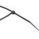 Abra�adeira de nylon preta  9 mm x 80 cm com 10 pe�as
