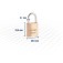 Cadeado de lat�o 20 mm