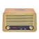 Caixa de som port�til retr� 35W RMS com Bluetooth Radio AM/FM - TRC 212  110V/220V