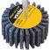 Roda de lixa 30 x 20 mm com haste gr�o 60