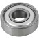 Rolamento r�gido de esfera 32 mm blindagem de a�o - 6201-ZZ