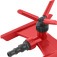 Irrigador pl�stico tipo esguicho rosca de 3/4