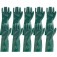 Kit 5 pares de luva pvc lisa com forro de algod�o 46 cm - PLV 0046