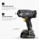 Chave de impacto a bateria 21V encaixe 1/2