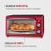 Forno el�trico 650 watts 10 Litros Master Cooker - FR-20  220V