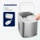M�quina de Gelo 12 kg Turbo Ice Premium cinza MG-12-GI   110V