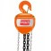 Talha manual com capacidade de 1.000 kg e 5 metros de corrente - LIFT510
