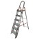 Escada de alum�nio com 6 degraus duplos residencial - EMD006	