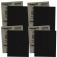 Kit 20 Folhas de lixa D'�gua Gr�o 80 - F51.01