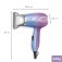 Secador de cabelo 1200W Duo Colors 4 Elementos By Juliette - SCT-JU-03  110V/220V