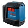 N�vel a laser verde 2 linhas alcance de 12 m com suporte girat�rio acoplado - GLL 12-22 G