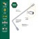 Chave biela sextavada 14 mm a�o cromo van�dio - ST47517L
