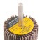 Roda de lixa 40 x 20 mm com haste gr�o 36 