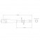 Chave canh�o 7 x 125 mm formato tubular - 41450007