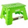 Banqueta pl�stica dobr�vel verde 220 mm