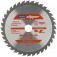 Disco de serra para madeira 230 x 30 mm 36 dentes - Clipper