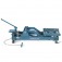 Macaco hidr�ulico para caixa c�mbio de 750 kg com rodas de pu - 4105