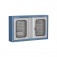 Arm�rio de parede para ferramentas visor de vidro com 26 ganchos - AM-52